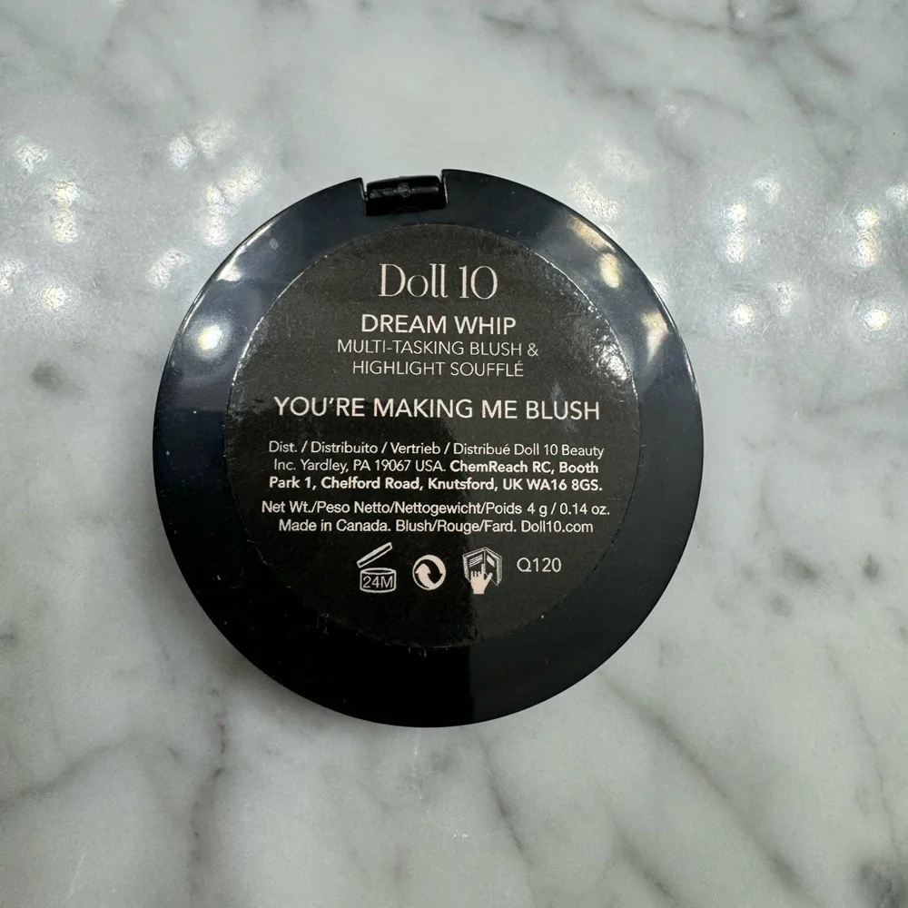New Dolls 10 Dream Whip “you’re making me blush” Blush Highlight Soufflé